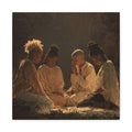 Women Praying Art Canvas | Matte Stretched Canvas 1.25"